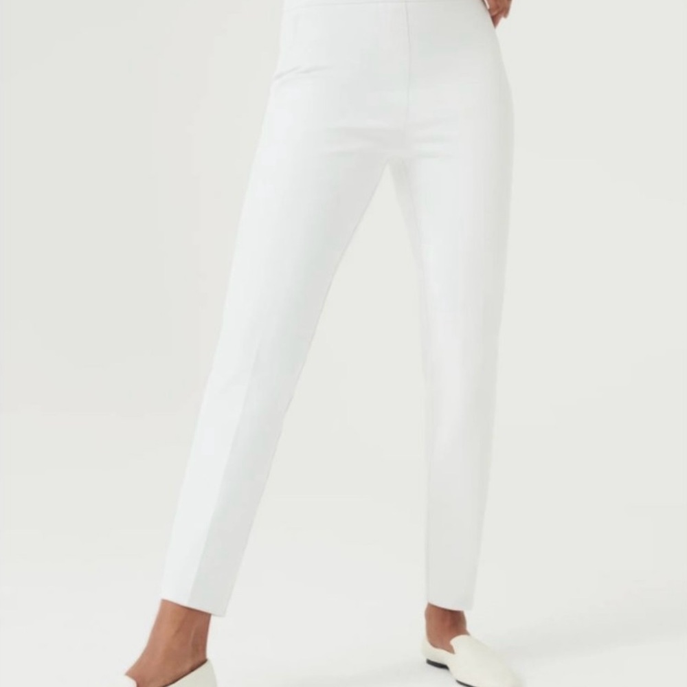 SPANX Crisp White Cropped Pants